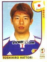 Sticker Toshihiro Hattori - FIFA World Cup Korea/Japan 2002 n. 538 - Panini