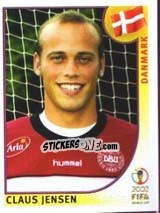 Sticker Claus Jensen - FIFA World Cup Korea/Japan 2002 - Panini