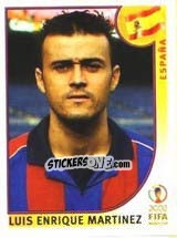 Figurina Luis Enrique Martinez - FIFA World Cup Korea/Japan 2002 - Panini