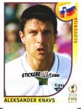 Figurina Aleksander Knavs - FIFA World Cup Korea/Japan 2002 - Panini