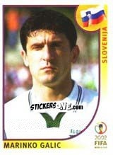 Sticker Marinko Galic - FIFA World Cup Korea/Japan 2002 - Panini