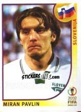 Cromo Miran Pavlin - FIFA World Cup Korea/Japan 2002 - Panini