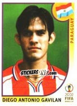 Cromo Diego Antonio Gavilan - FIFA World Cup Korea/Japan 2002 - Panini