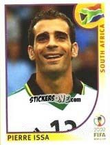 Sticker Pierre Issa - FIFA World Cup Korea/Japan 2002 - Panini