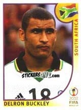 Cromo Delron Buckley - FIFA World Cup Korea/Japan 2002 - Panini