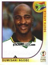 Sticker Dumisani Ngobe - FIFA World Cup Korea/Japan 2002 - Panini