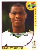 Figurina Bradley August - FIFA World Cup Korea/Japan 2002 - Panini