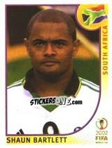 Cromo Shaun Bartlett - FIFA World Cup Korea/Japan 2002 - Panini