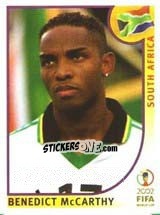 Figurina Benni McCarthy - FIFA World Cup Korea/Japan 2002 - Panini