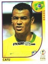 Figurina Cafu - FIFA World Cup Korea/Japan 2002 - Panini