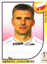 Sticker Andrzej Juskowiak - FIFA World Cup Korea/Japan 2002 - Panini