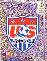 Sticker Team Emblem - FIFA World Cup Korea/Japan 2002 - Panini