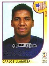 Sticker Carlos Llamosa - FIFA World Cup Korea/Japan 2002 - Panini