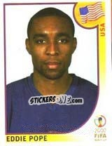 Sticker Eddie Pope - FIFA World Cup Korea/Japan 2002 - Panini