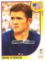 Figurina John O'Brien - FIFA World Cup Korea/Japan 2002 - Panini