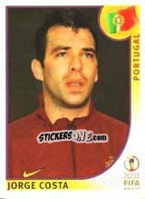 Cromo Jorge Costa - FIFA World Cup Korea/Japan 2002 - Panini