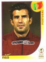 Sticker Figo - FIFA World Cup Korea/Japan 2002 - Panini