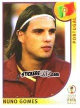 Cromo Nuno Gomes - FIFA World Cup Korea/Japan 2002 - Panini