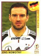 Sticker Jens Nowotny - FIFA World Cup Korea/Japan 2002 - Panini