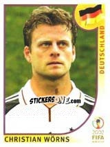 Figurina Christian Wörns - FIFA World Cup Korea/Japan 2002 - Panini