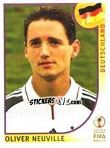 Sticker Oliver Neuville - FIFA World Cup Korea/Japan 2002 - Panini