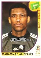 Sticker Mahammad Al-Deayea - FIFA World Cup Korea/Japan 2002 n. 333 - Panini