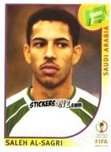 Sticker Saleh Al-Sagri - FIFA World Cup Korea/Japan 2002 n. 337 - Panini