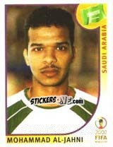Sticker Mohammad Al-Jahni - FIFA World Cup Korea/Japan 2002 n. 338 - Panini