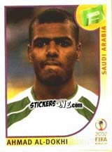 Sticker Ahmad Al-Dokhi - FIFA World Cup Korea/Japan 2002 n. 339 - Panini