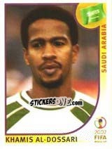 Sticker Khamis Al-Dossari - FIFA World Cup Korea/Japan 2002 n. 340 - Panini