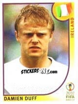 Sticker Damien Duff - FIFA World Cup Korea/Japan 2002 - Panini