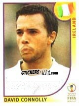 Sticker David Connolly - FIFA World Cup Korea/Japan 2002 - Panini