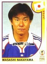 Sticker Masashi Nakayama - FIFA World Cup Korea/Japan 2002 n. 544 - Panini