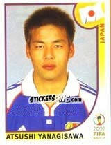 Sticker Atsushi Yanagisawa - FIFA World Cup Korea/Japan 2002 - Panini