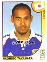 Sticker Naohiro Takahara - FIFA World Cup Korea/Japan 2002 n. 547 - Panini