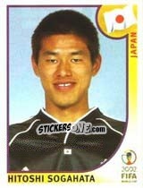 Cromo Hitoshi Sogahata - FIFA World Cup Korea/Japan 2002 - Panini