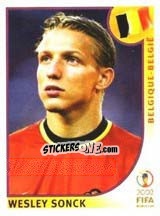 Cromo Wesley Sonck - FIFA World Cup Korea/Japan 2002 - Panini