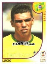 Figurina Lucio - FIFA World Cup Korea/Japan 2002 - Panini