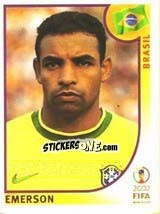 Sticker Emerson - FIFA World Cup Korea/Japan 2002 - Panini