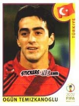 Cromo Ogün Temizkanoglu - FIFA World Cup Korea/Japan 2002 - Panini