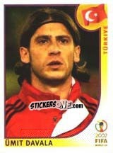 Cromo Ümit Davala - FIFA World Cup Korea/Japan 2002 - Panini