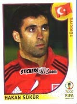 Sticker Hakan Sükür - FIFA World Cup Korea/Japan 2002 - Panini