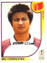 Sticker Wu Chengying - FIFA World Cup Korea/Japan 2002 - Panini