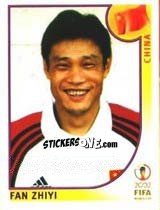 Figurina Fan Zhiyi - FIFA World Cup Korea/Japan 2002 - Panini