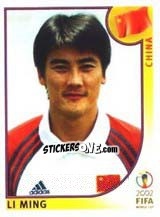 Figurina Li Ming - FIFA World Cup Korea/Japan 2002 - Panini