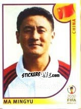 Sticker Ma Mingyu - FIFA World Cup Korea/Japan 2002 - Panini