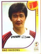 Figurina Hao Haidong - FIFA World Cup Korea/Japan 2002 - Panini