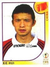 Sticker Xie Hui - FIFA World Cup Korea/Japan 2002 - Panini