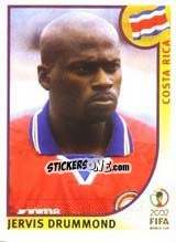 Sticker Jervis Drummond - FIFA World Cup Korea/Japan 2002 - Panini