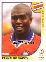Sticker Reynaldo Parks - FIFA World Cup Korea/Japan 2002 n. 227 - Panini